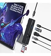 Surface Pro 9 Hub Docking Station with 4K HDMI+USB-C Thunderbolt 4 (Display &amp; Data &amp; PD)+USB 3.0+...