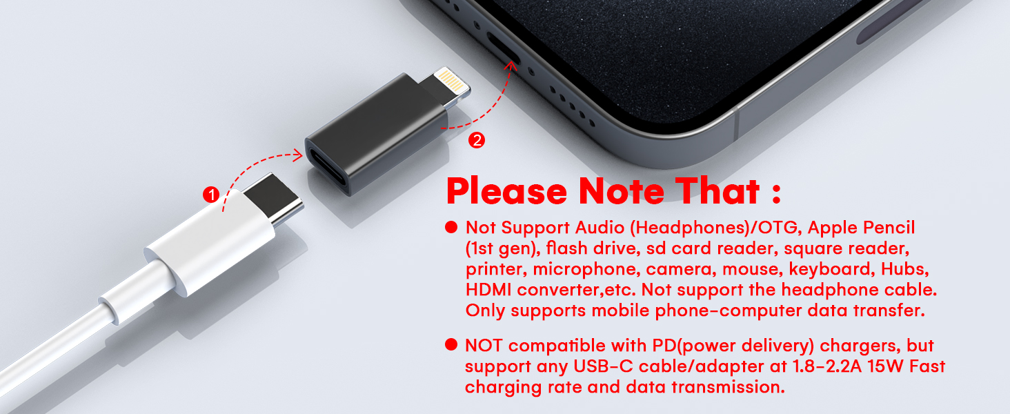 usbc to iphone adapter usb-c to lightning lightning to type c adapter usbc adapter for iphone