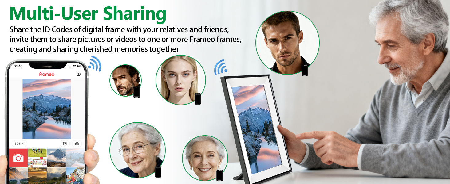 Frameo Digital picture frame