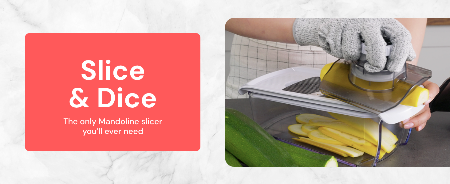 Fullstar mandoline slicer both for slicing and dicing