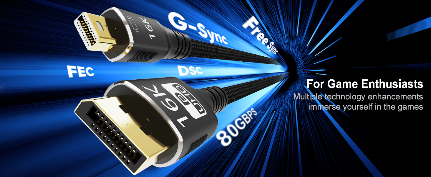 mini displayport to dp cable