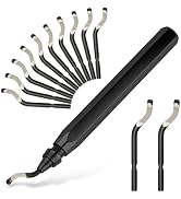 Deburring Tool with 12 High Speed Steel Blades, Deburring Tool 3D Printing, Deburring Tool for Me...