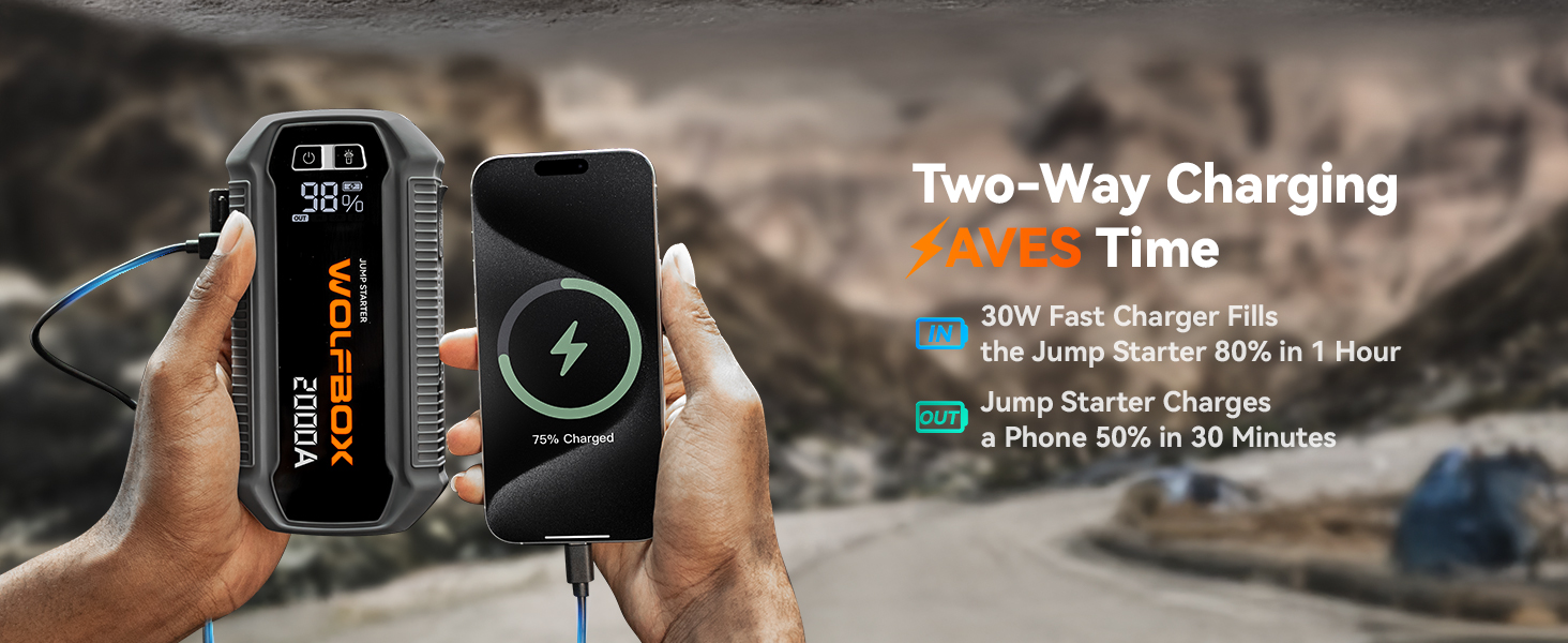 car battery jump starter