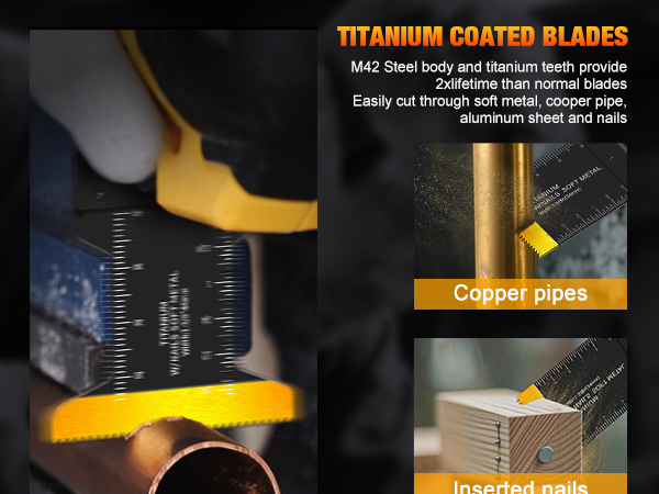 oscillating tool blade metal