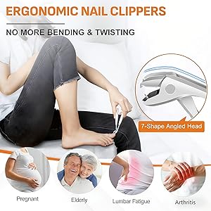 Fingernail and Toenail Clipper