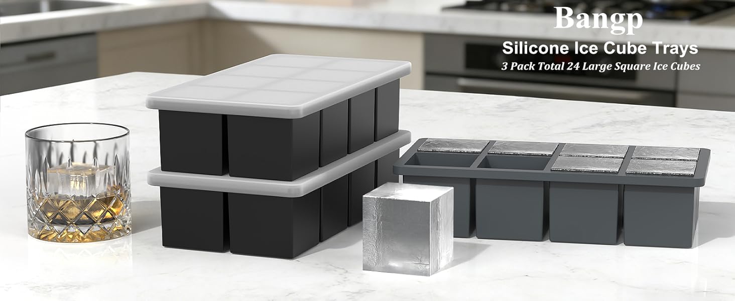 large ice cube tray ice cube molds for cocktails large square ice cube mold whiskey ice cubes mold