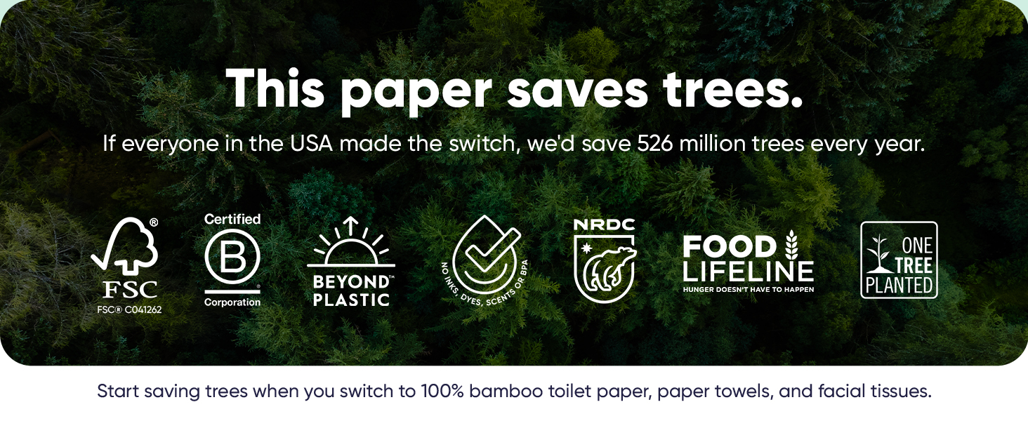 toilet paper bamboo ply free organic recycled septic safe individually wrapped sustainable products