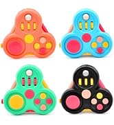 Yrissmiss Fidget Toys Adults,4Pcs Fidget Pad Fidgets,Autism Figette Cubes,Cool Fidget Clicker Con...