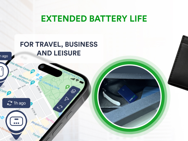 Myloc8 slim long battery life