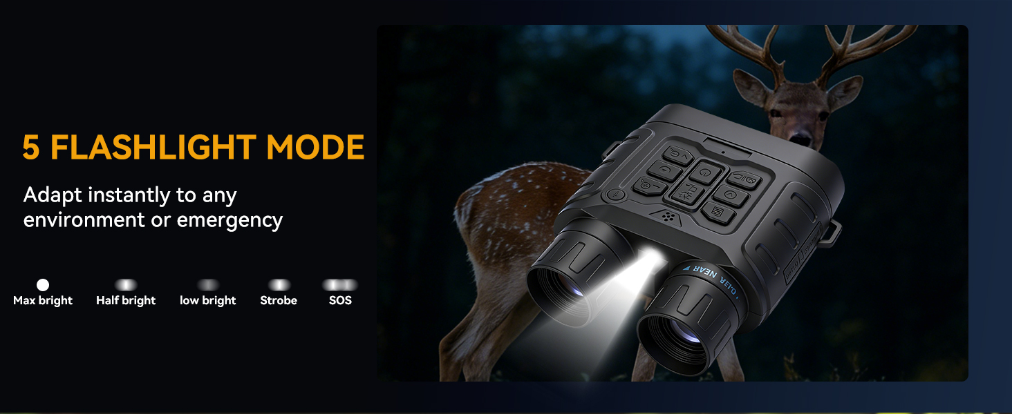 4K Night Vision Binoculars for Adults