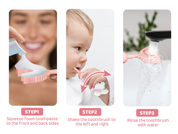 toddlers u sharped toothbrush