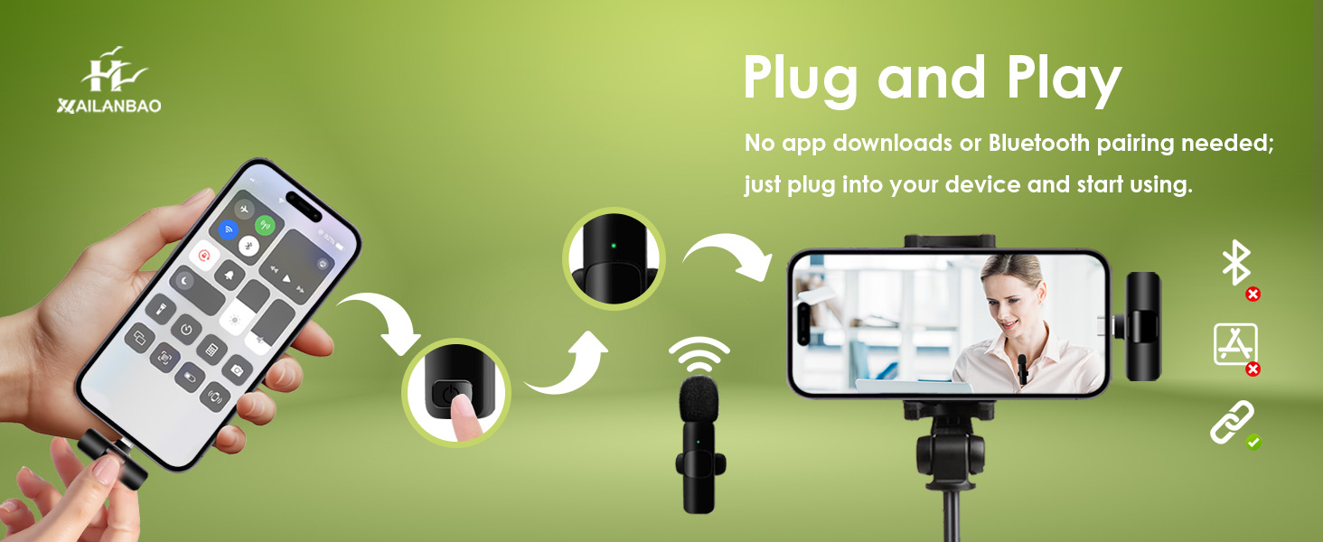 Wireless Lavalier Microphone