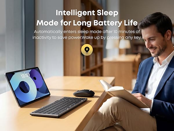 Intelligent Sleep Mode for Long Battery Life
