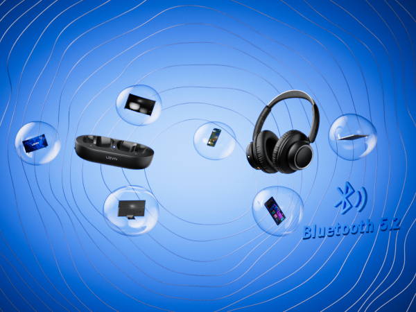 Wireless headphones for TV can connect to your device via Bluetooth or via a transmitter