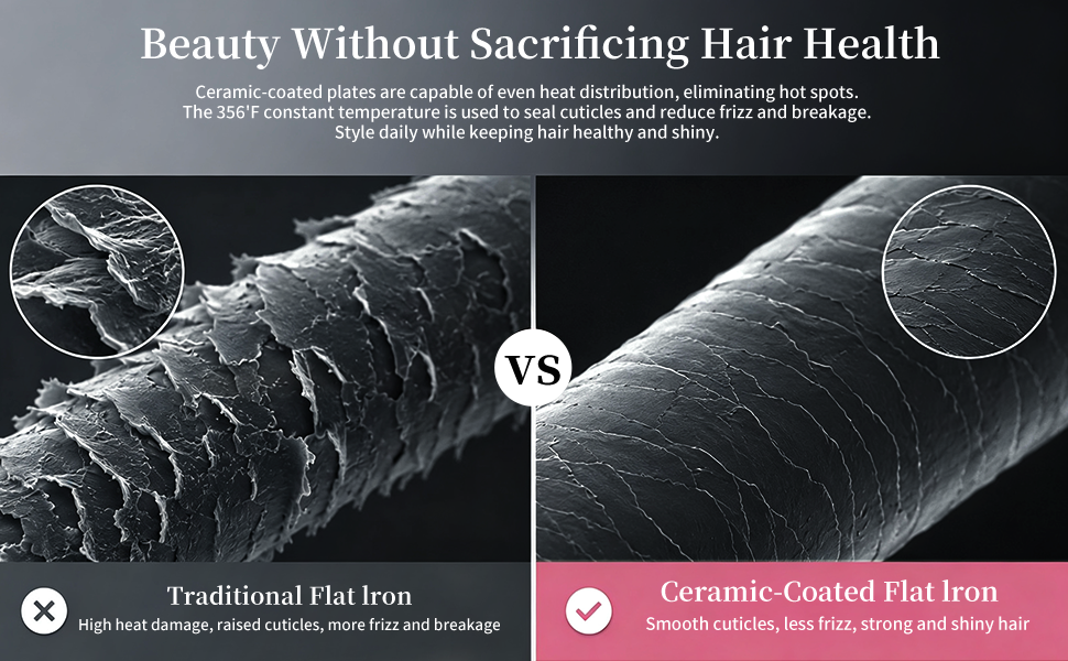 Beauty without sacrificing hair health