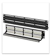 FGB 2U 48 port cat6 patch panel 19&amp;amp;#34; rackmount or wall mount patch panel network patch panel