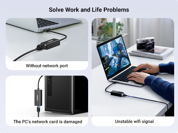 UGREEN USB-A to Ethernet Adapter