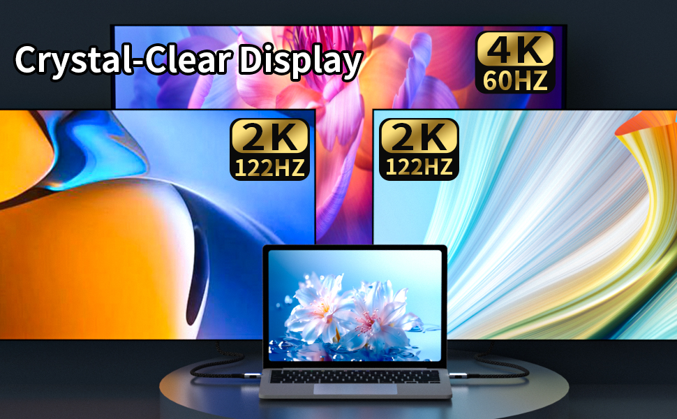 Male to Female 4k video cable