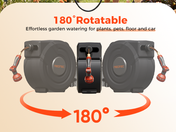 retractable hose reel