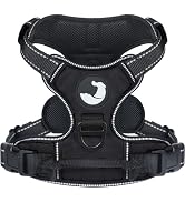 Joytale No Pull Dog Harness Medium Sized Dog, Reflective Pet Vest with Front Clip, Adjustable Sof...