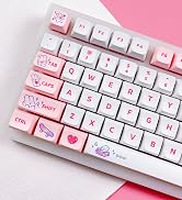 bunny rabbit keycaps cute key pbt xda keycaps mechanical keyboard keycaps pink keycaps custom keycap