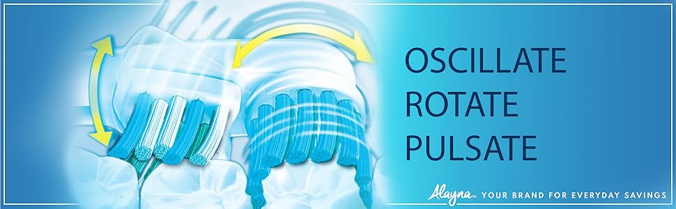 oscillate rotate pulsate