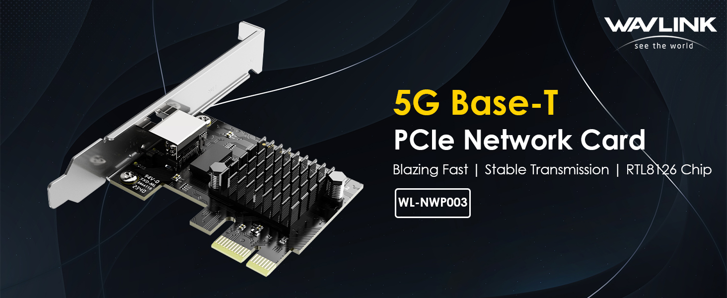 5GB PCIe Network Card