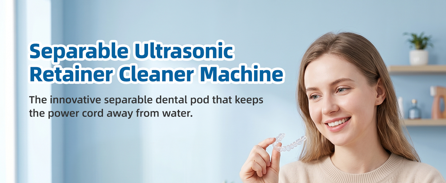 Separable Ultrasonic Retainer Cleaner Machine