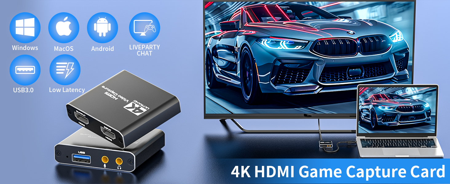  4K HDMI Game Capture Card