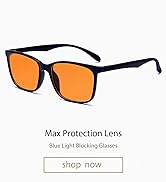 ANRRI Blue Light Blocking Glasses Computer Gaming Professional Powerful Filter Lens Anti Eyestrai...