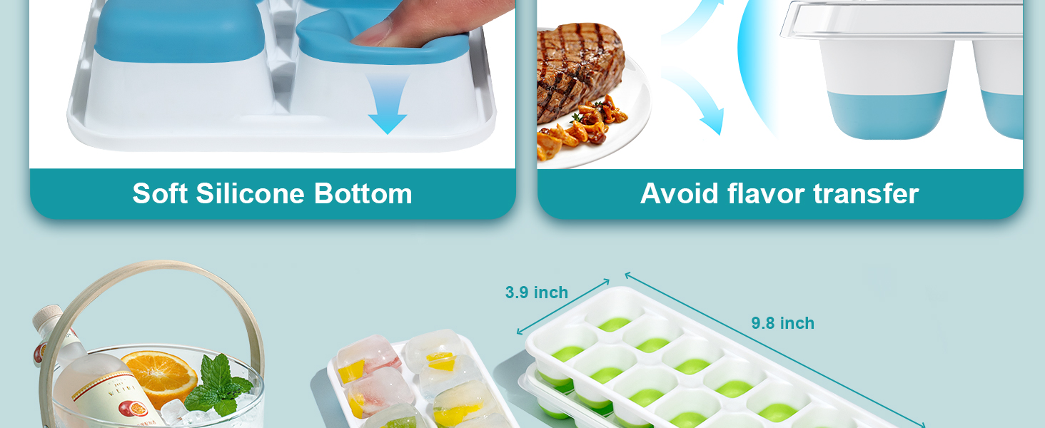 Features of Ice Cube Tray