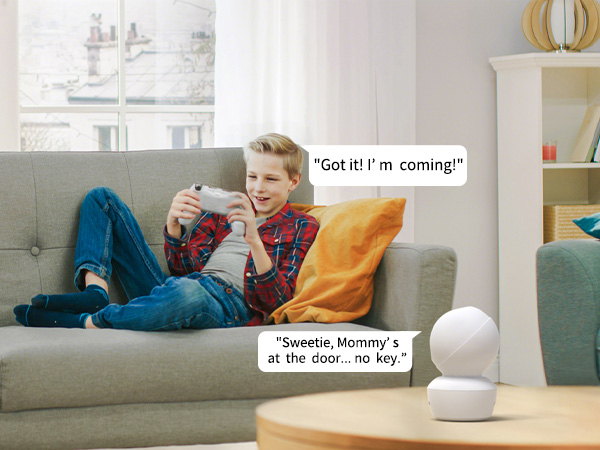 2 way audio security camera