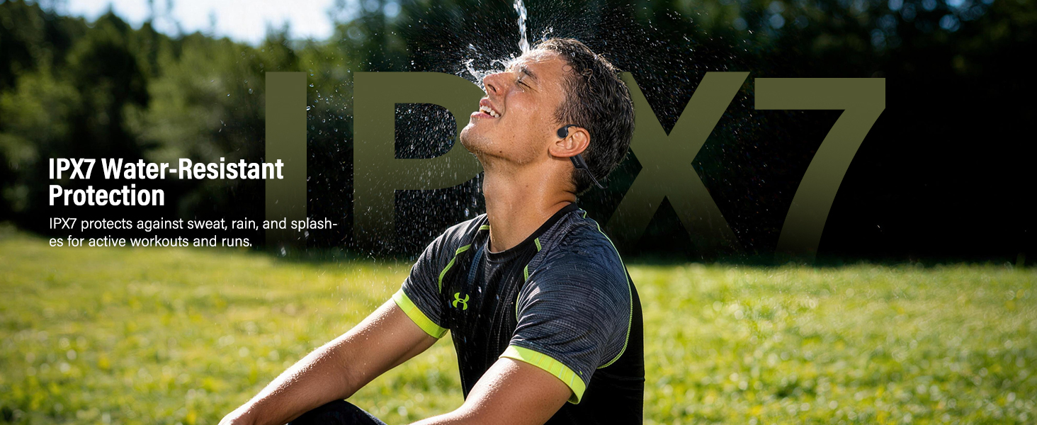 Bone Conduction Headphones Bluetooth 6.0 Earbuds