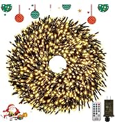 50FT 1000 LED Christmas Cluster Lights, Firecracker String Lights with Remote &amp; 8 Modes &amp; Timer, ...