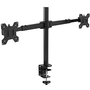 Telescoping Dual Monitor Desk Mount