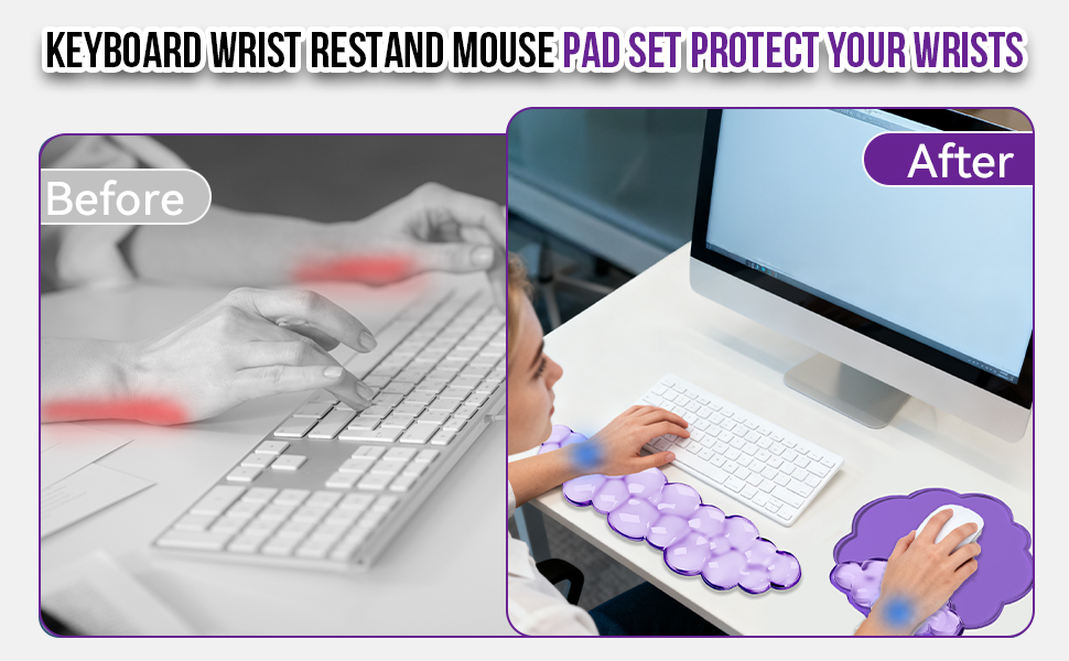 Keyboard Wrist Rest Set