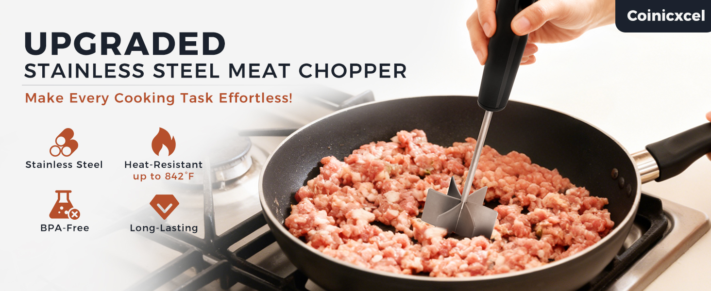 stainless steel meat chopper
