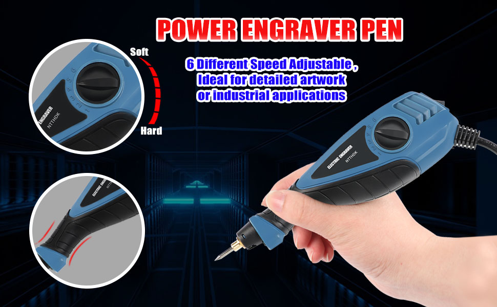 25W ENGRAVER PEN 6 SPEED