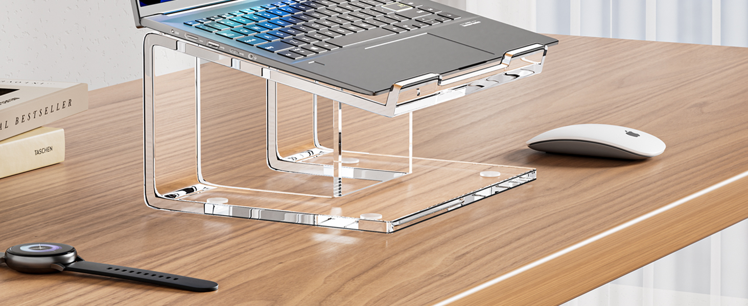 FUCDTEFC Acrylic Laptop Stand for Desk