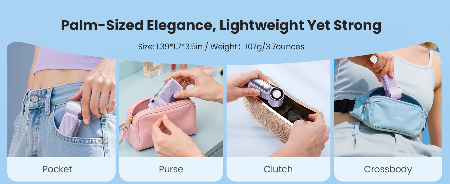 hand held electric fan