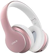 JOMILIN B9 Wireless Headphones Over-Ear, 60 Hours Playtime Lightweight Folding Hi-fi Stereo Bass ...