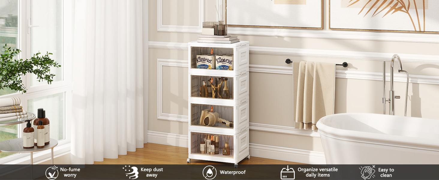 storage bins with lids