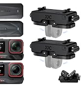 JJC 2Pcs Magnetic Quick Release Mount for Insta360 X5 &amp; Ace Pro 2, Replace/Upgrade OEM Quick Rele...