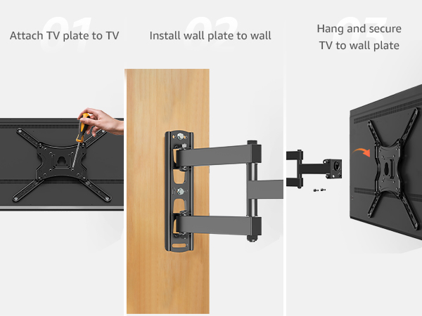 43 inch tv wall mount