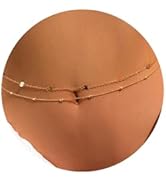 Turandoss 1-3PCS 18K Gold Plated Waist Chains for Women - Gold Layered Belly Body Chain for The W...