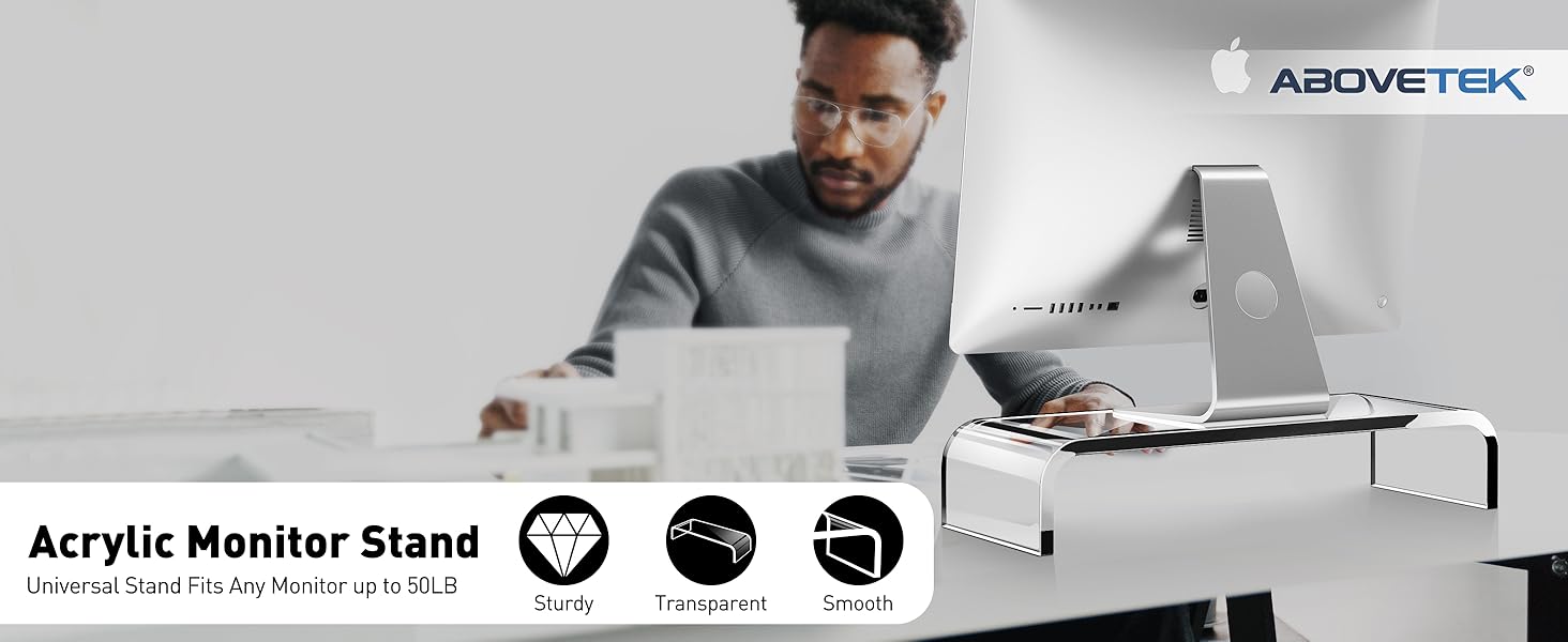 Acrylic Monitor Stand
