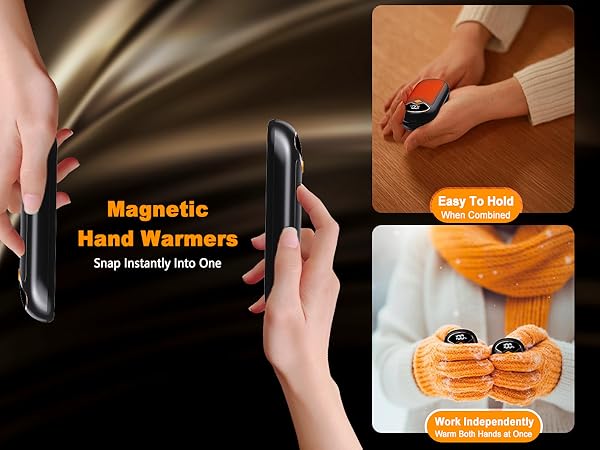 2-in-1 Magnetic Hand Warmer