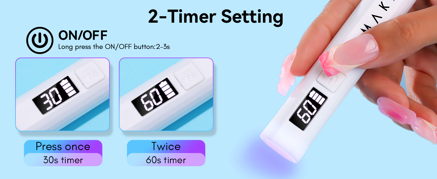 handheld UV Nail lamp for gel nail polish