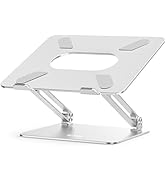 BoYata Laptop Stand, Laptop Holder, Multi-Angle Stand with Heat-Vent, Adjustable Notebook Stand f...