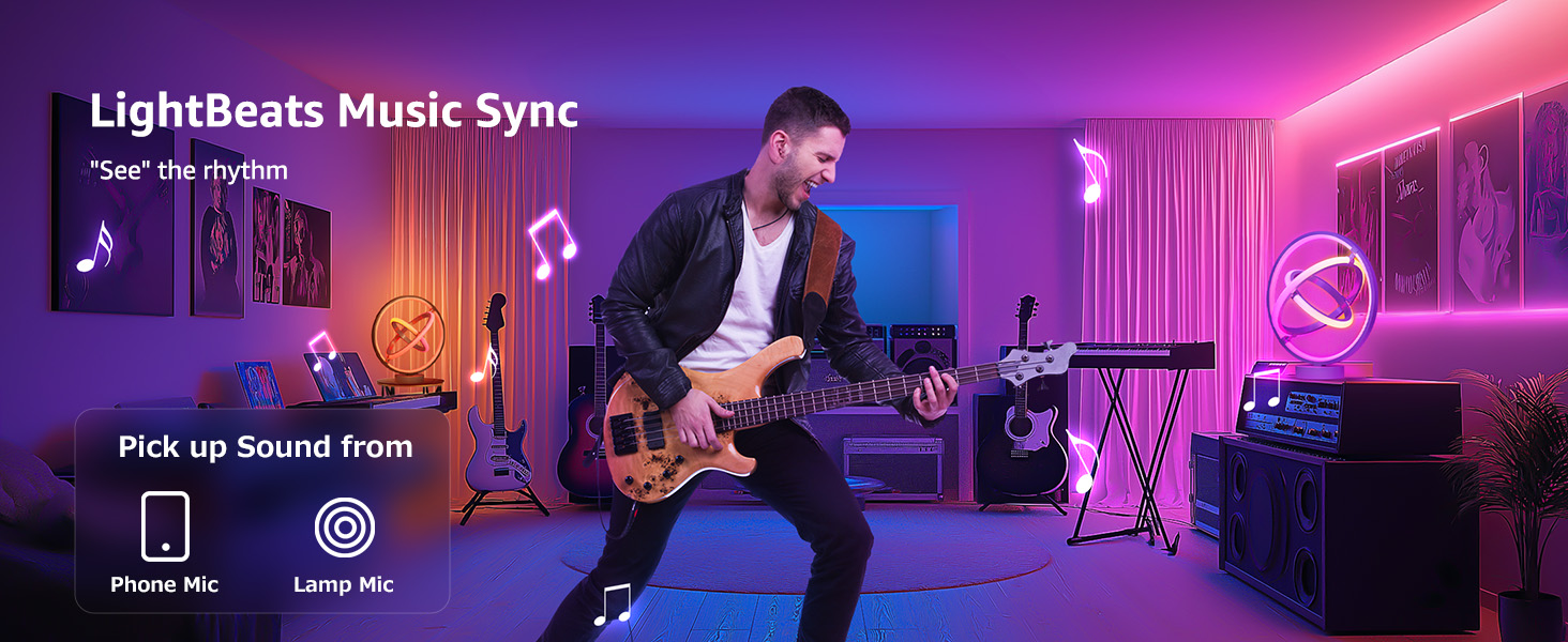 Music sync lamp
